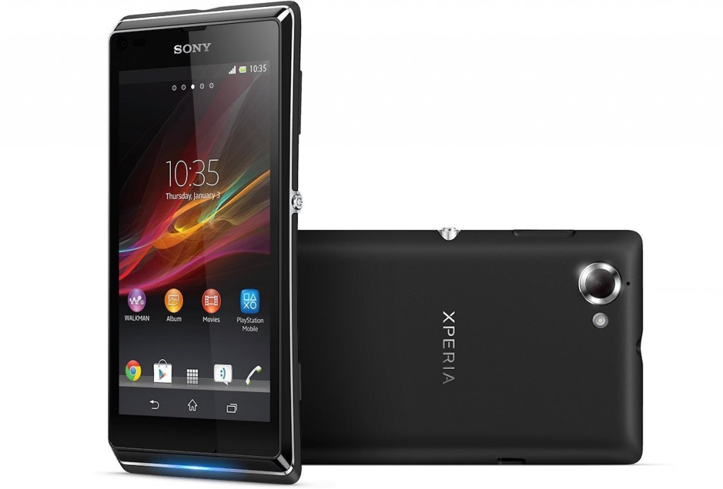 Sony Xperia L schwarz