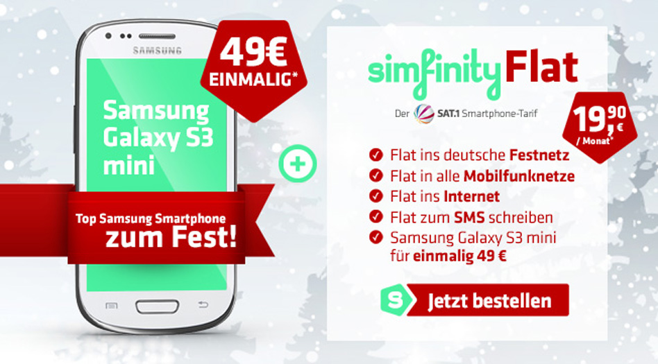 Simfinity S3 mini Aktion